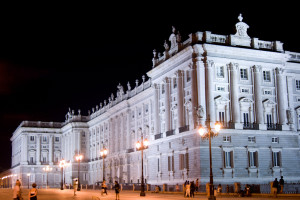 The Royal Palace in Madrid