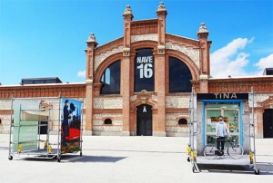 Panoramic of the building 16 in Matadero de Madrid