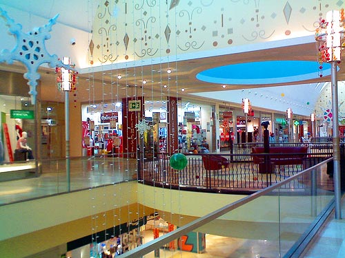 Inside Xanadu Shopping Mall