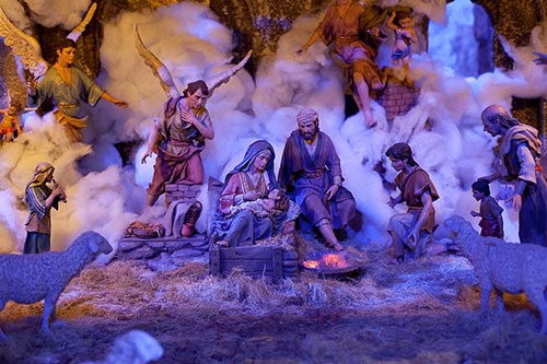 Nativity Scene in Madrid's Town Hall